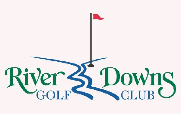 Logo Lapangan Golf River Downs