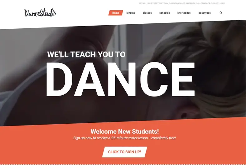 Étude de la danse