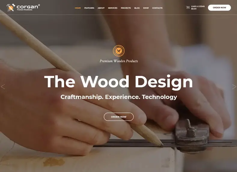 corgan-premium-woodwork-woodwork-theme-wordpress