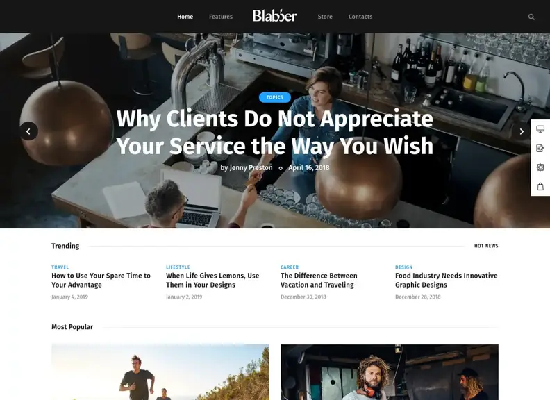 gevezelik |  Hepsi Bir Arada Elementor Blog ve Haber Dergisi WordPress Teması + RTL