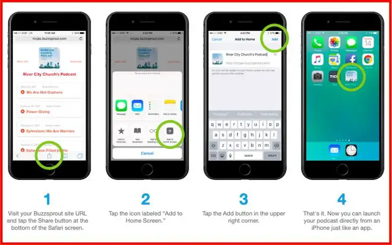 تطبيق بودكاست Buzzsprout