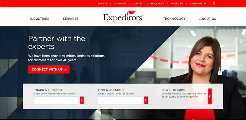 Expeditors: perusahaan logistik dan angkutan barang
