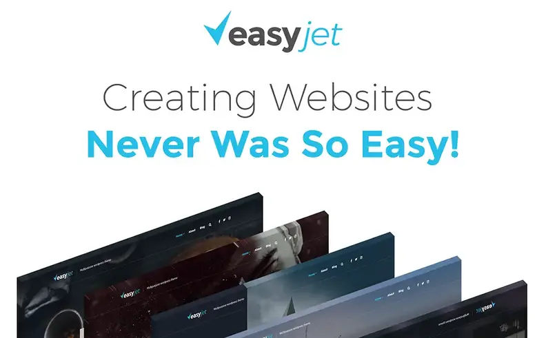 EasyJet - Çok Amaçlı WordPress Teması