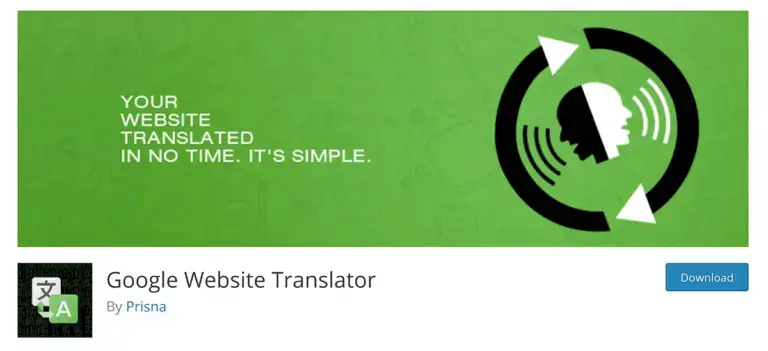 Prekladač webových stránok Google