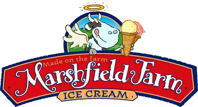 Logo Perusahaan Es Krim Marshfield Farm