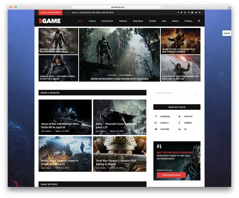 solitude-game-magazine-wordpress-website-theme