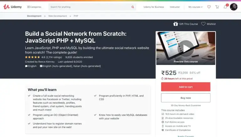 PHP ile bir sosyal ağ oluşturun