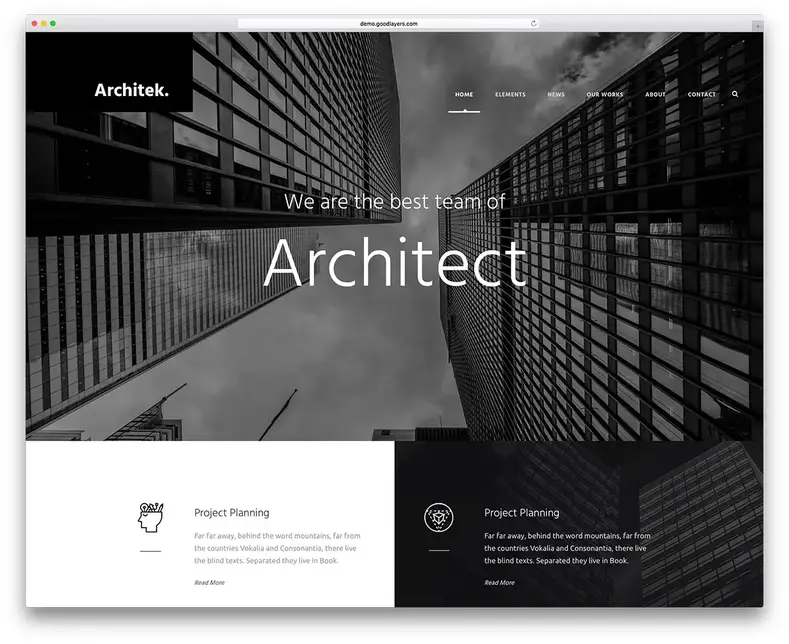 infinite-best-architetto-modello-web-wordpress