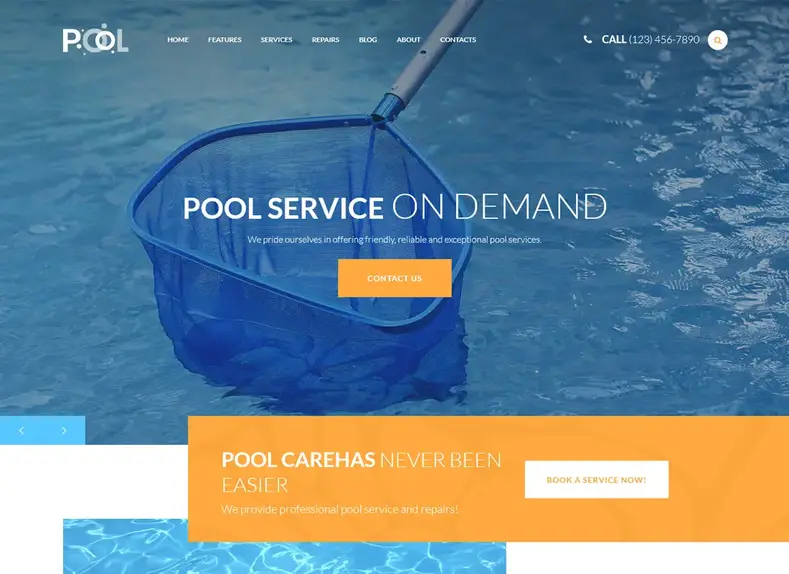 piscine-maintenance-services-wordpress-theme