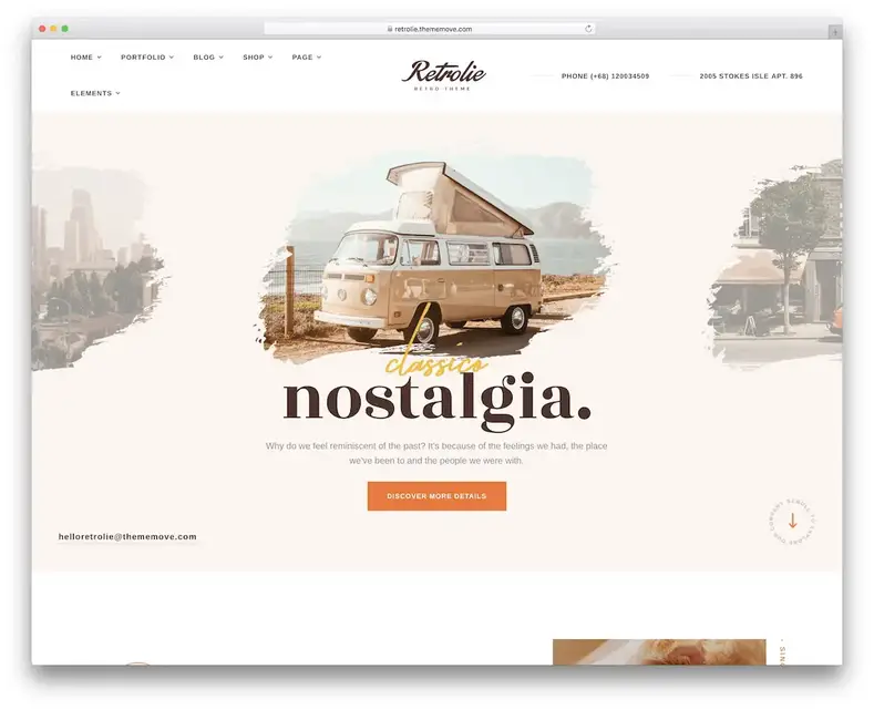 tema wordpress vintage retrò
