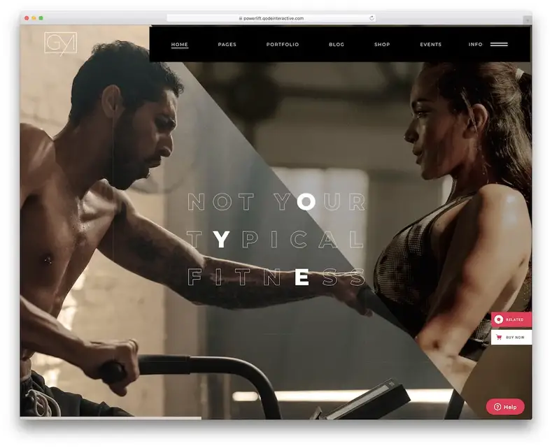 tema wordpress powerlift sportivo