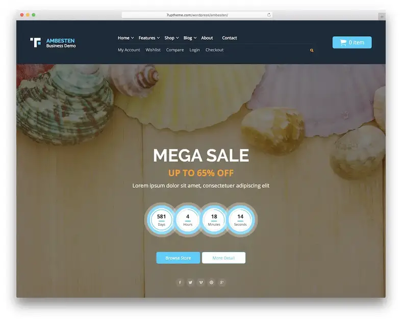 tema wordpress do mercado ambesten