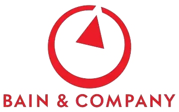 Firmaets logo Bain