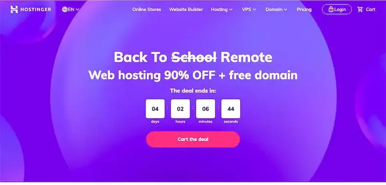 Hostinger: platform hosting web termurah