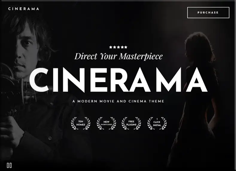 Cinemama |  Tema WordPress para estúdios de cinema e cineastas