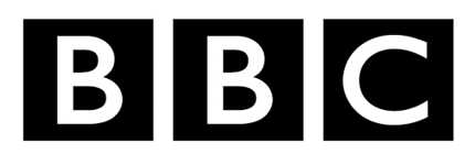 Firmaets logo på BBC