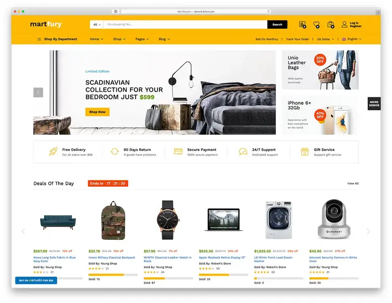 tema do mercado wordpress