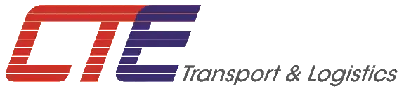 Logo perusahaan logistik CTE