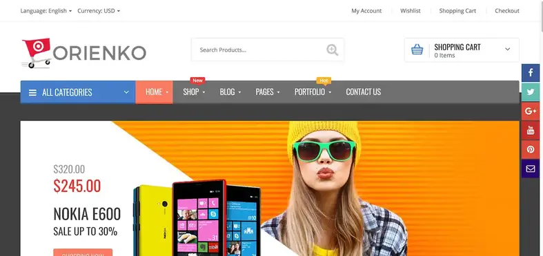 Orienko - Tema Digital Responsif Orienko WooCommerce-min