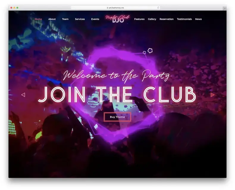 thème disco wordpress djo