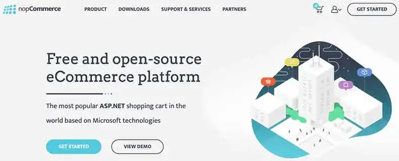 sumber terbuka nopCommerce