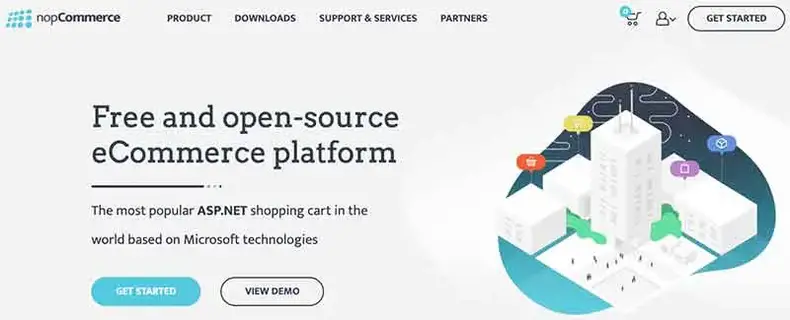 nopCommerce مفتوح المصدر