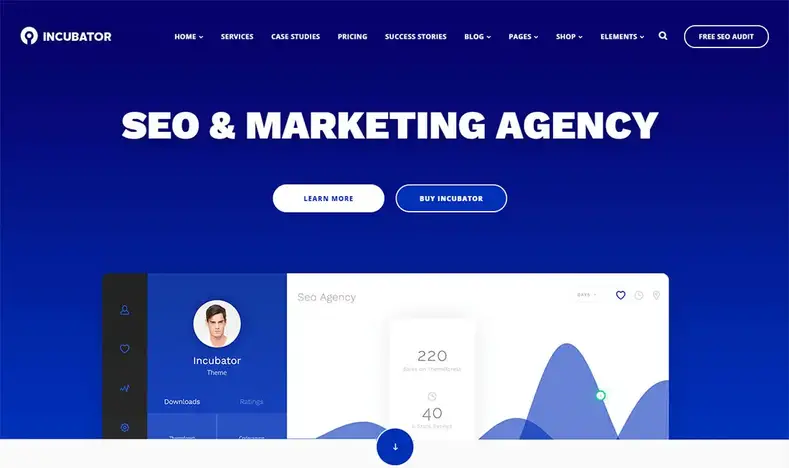 Incubateur de conception de sites Web WordPress polyvalent