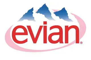 Evian şirket logosu