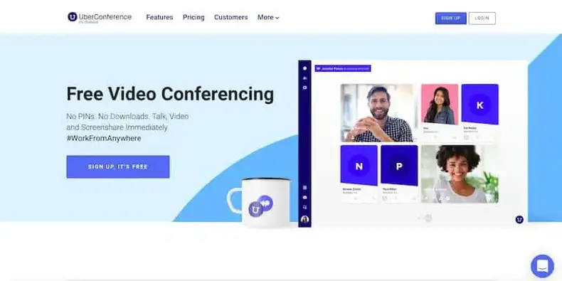UberConference: konferensi audio berbasis cloud