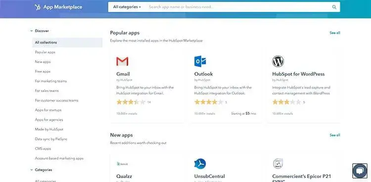 HubSpot App Marketplace