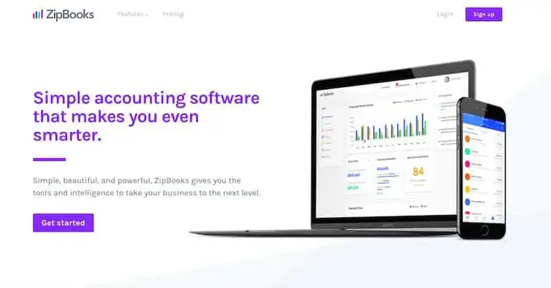 ZipBooks Software Akuntansi Terbaik