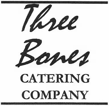 Logo perusahaan katering Three Bones