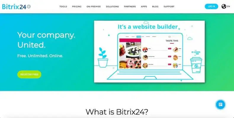 Bitrix24: alat pemrograman terbaik