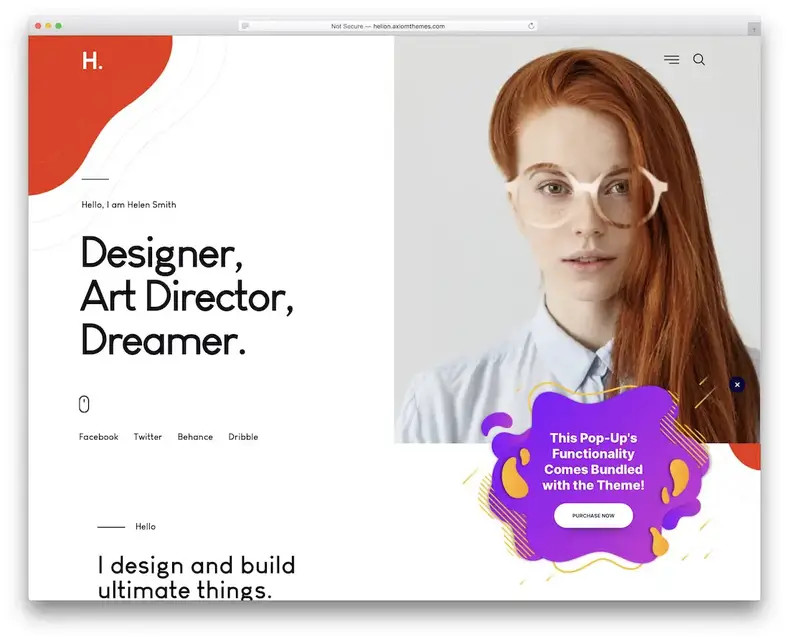 helion vcard tema wordpress