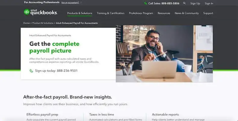 Quickbooks Intuit Enhanced Payroll