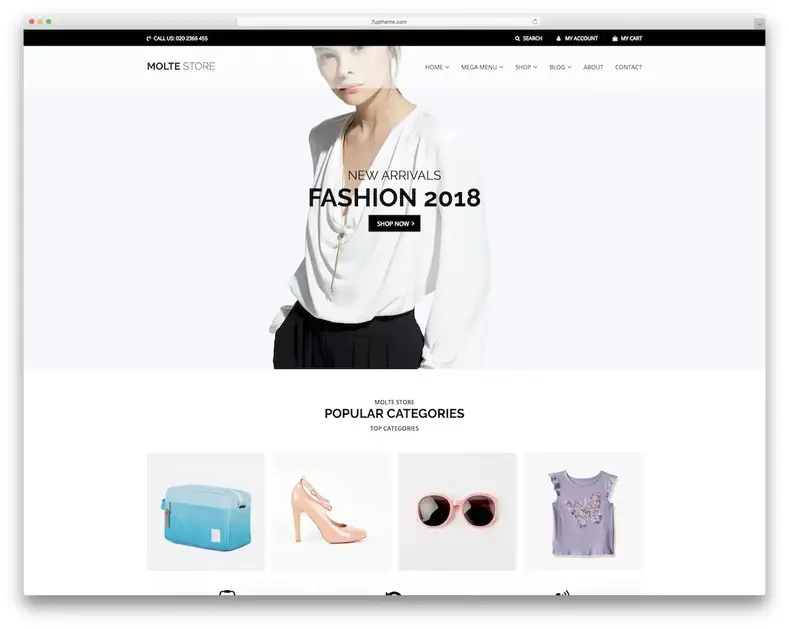 tema wordpress muitos woocommerce