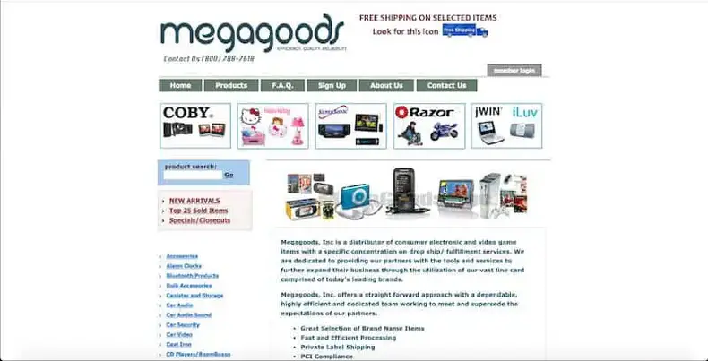 Megagoods - منصة دروب شيبينغ