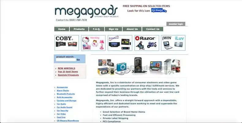 Megagoods - platform pengiriman drop