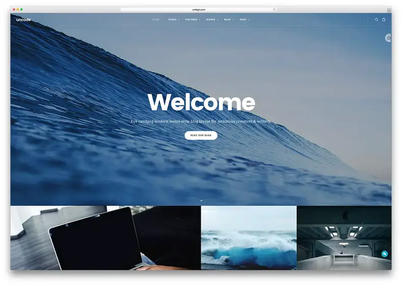 uncode-creativo-wordpress-blog-tema
