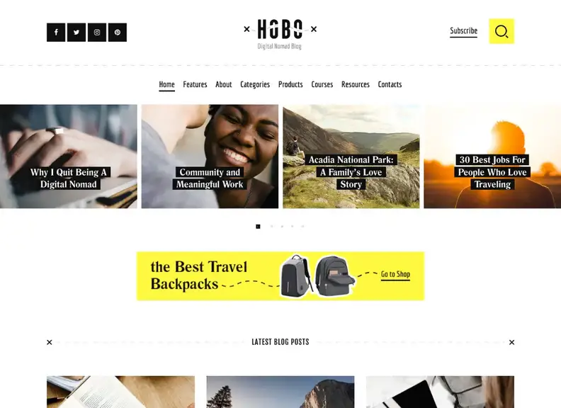 serseri |  Nomad Travel Dijital Yaşam Tarzı Bloglama WordPress Teması