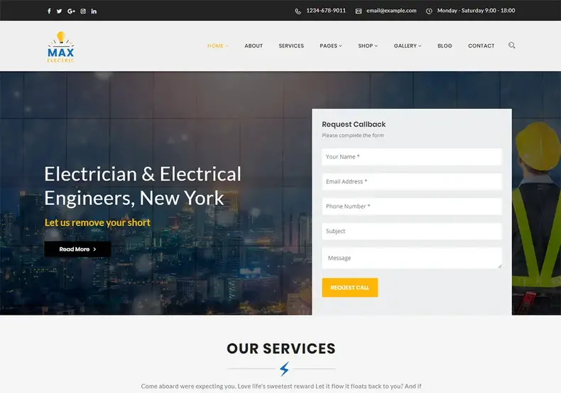 Max Electrique - WordPress