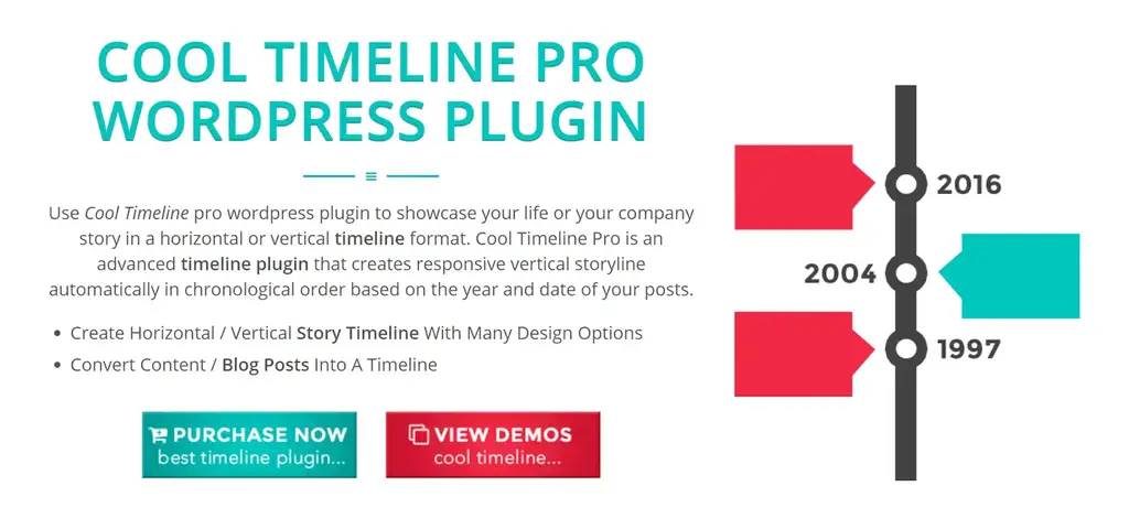 Fantastico plug-in Timeline Pro