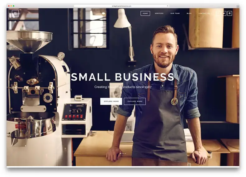 pont-petites-entreprises-locales-thèmes-wordpress