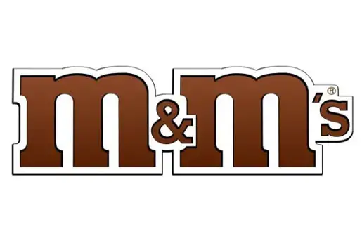 Logotipo da empresa M & Ms
