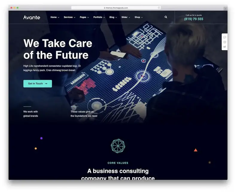 avançar novo tema wordpress